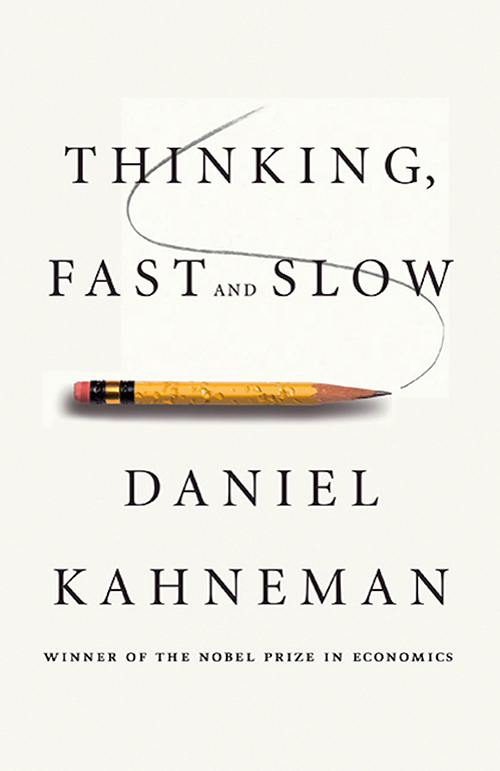 Thinking Fast and Slow book cover image